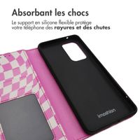 imoshion ﻿Étui de téléphone portefeuille Design Samsung Galaxy A53 - Retro Pink