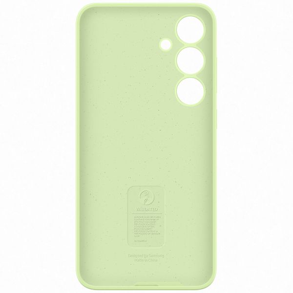 Samsung Original Coque en silicone Galaxy S24 Plus - Light Green