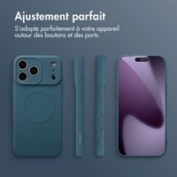 imoshion Coque Couleur avec MagSafe Apple iPhone 17 Pro Max - Bleu foncé
