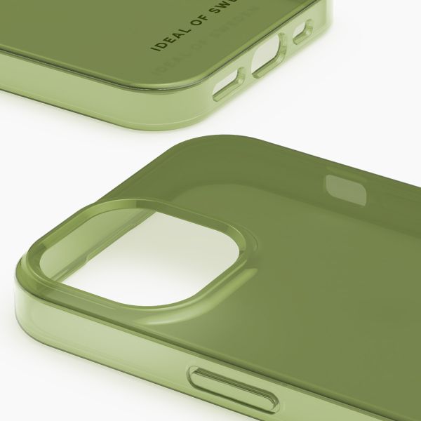 iDeal of Sweden Coque Clear iPhone 15 - Khaki