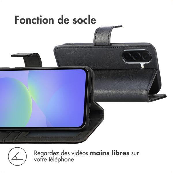 imoshion Étui de télephone portefeuille Samsung Galaxy A37 (5G) - Noir