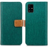 imoshion Étui de téléphone portefeuille Canvas Luxe Galaxy A51