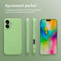 imoshion Coque Couleur avec MagSafe Apple iPhone 16 Pro - Vert