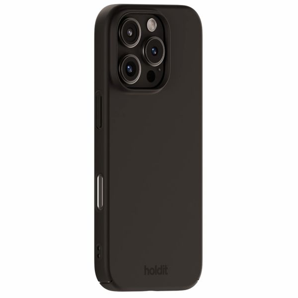 Holdit Coque Slim Apple iPhone 16 Pro - Noir