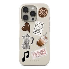 Burga Coque Tough MagSafe Apple iPhone 16 Pro - Oat Milk Please