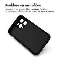 imoshion Coque arrière EasyGrip iPhone 13 Pro Max - Noir