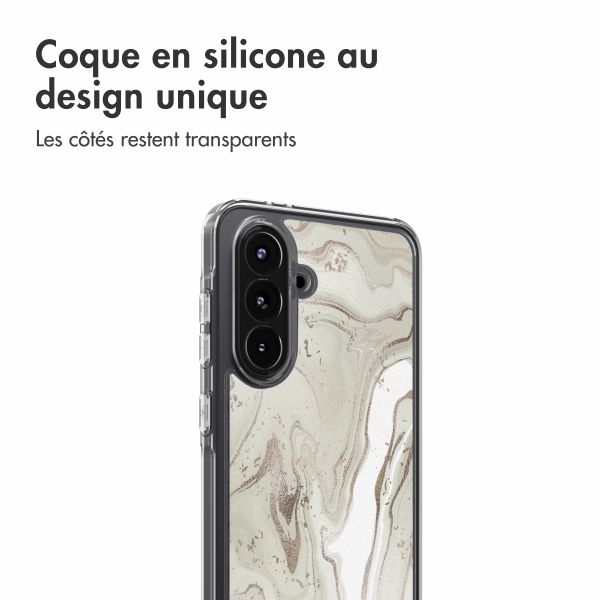 imoshion Coque Design Samsung Galaxy A36 - Sandy Marble