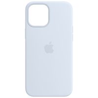 Apple Coque en silicone MagSafe Apple iPhone 12 Pro Max - Cloud Blue