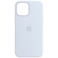 Apple Coque en silicone MagSafe iPhone 12 Pro Max - Cloud Blue