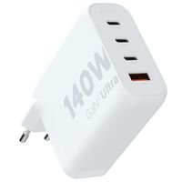 Xtorm Chargeur rapide | Ultra Wall Charger GaN2 - 2x USB-C 140 Watt + USB-C 20 Watt + USB-A 18 Watt