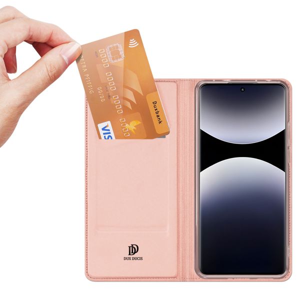Dux Ducis Étui de télephone Slim Xiaomi Redmi Note 14 Pro (4G) - Rose Doré