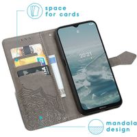 imoshion Etui de téléphone Mandala Nokia G10 / G20 - Gris