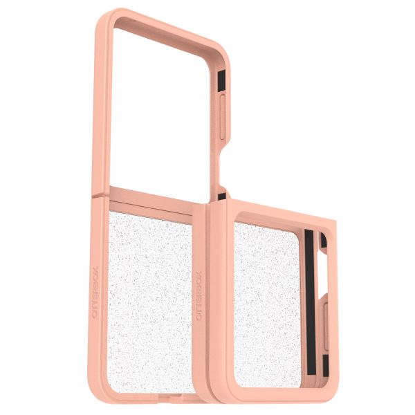 OtterBox Coque arrière Thin Flex Samsung Galaxy Z Flip 5 - Sweet Peach