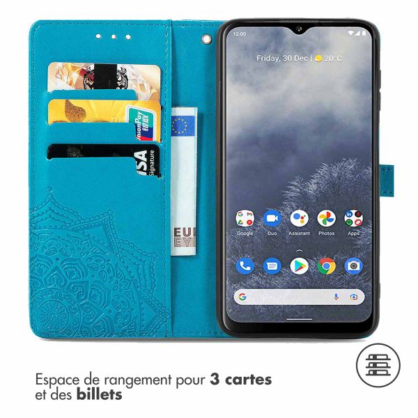 imoshion Etui de télephone Mandala Nokia G60 - Turquoise