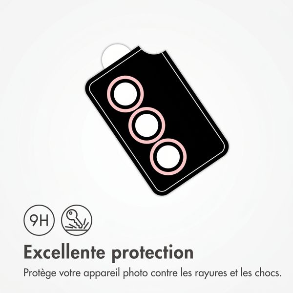 imoshion Lot de 2 protections d'objectif de caméra Samsung Galaxy S26 / S26 Plus - Pink Gold