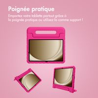 imoshion Coque kidsproof avec poignée Samsung Galaxy Tab A11 Plus / A9 Plus - Rose