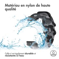 imoshion Bracelet en nylon Samsung Galaxy Watch 7 40/44 mm - Gris Camouflage
