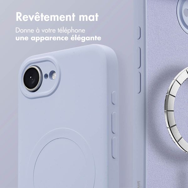 imoshion Coque Couleur avec MagSafe iPhone 16e - Lila