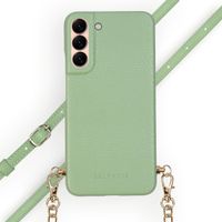 Selencia Coque Aina Serpent avec corde Samsung Galaxy S22 Plus - Vert