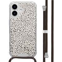 imoshion Coque Design avec cordon Apple iPhone 16 - Desert Dots