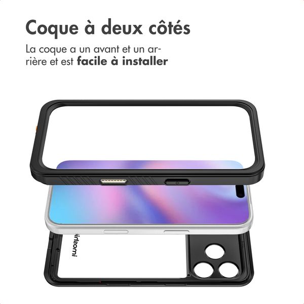 imoshion Étui étanche 360 Apple iPhone 17 Pro - Noir