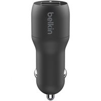 Belkin Boost↑Charge™ Dual USB Car Charger - 24W - Noir