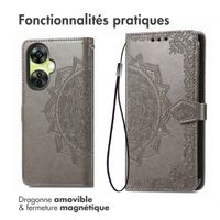 imoshion Etui de télephone Mandala OnePlus Nord CE 3 Lite (5G) - Gris