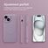 imoshion Coque Couleur avec MagSafe iPhone 15 - Violet