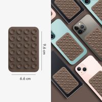 Selencia Support de téléphone à ventouses MagSafe - Taupe