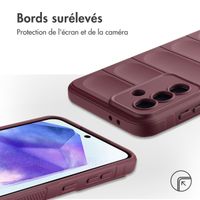 imoshion EasyGrip Backcover Samsung Galaxy A36 / A56 - Aubergine