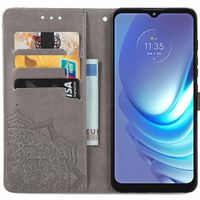 imoshion Etui de téléphone portefeuille Motorola Moto G50 - Gris