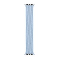 Apple Bracelet Solo tressé Apple Watch Series 1 - 11 / SE / Ultra (44/45/46/49 mm) - Taille 4 - Light Blue