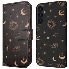 imoshion Étui de téléphone portefeuille Design Samsung Galaxy A35 - Sky Black