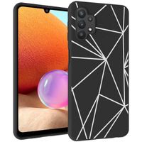 imoshion Coque Design Samsung Galaxy A32 (5G) - Graphic Cube Black