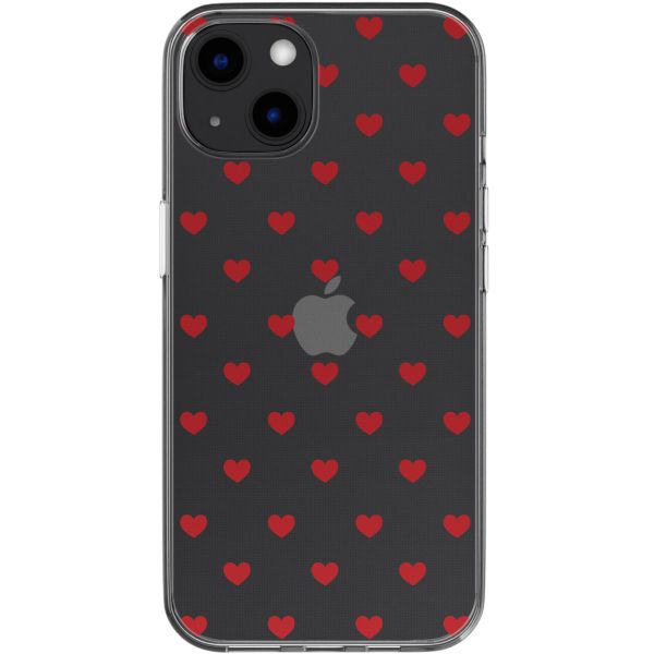 imoshion Coque Design iPhone 13 - Red Hearts