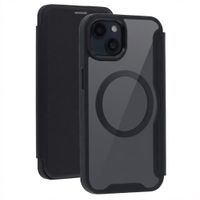 imoshion Bookcase transparente avec MagSafe Apple iPhone 15 - Noir