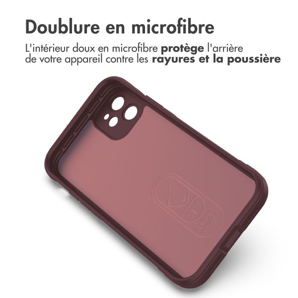 imoshion Coque arrière EasyGrip iPhone 11 - Aubergine