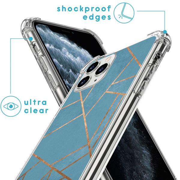 imoshion Coque Design avec cordon iPhone 11 Pro - Blue Graphic