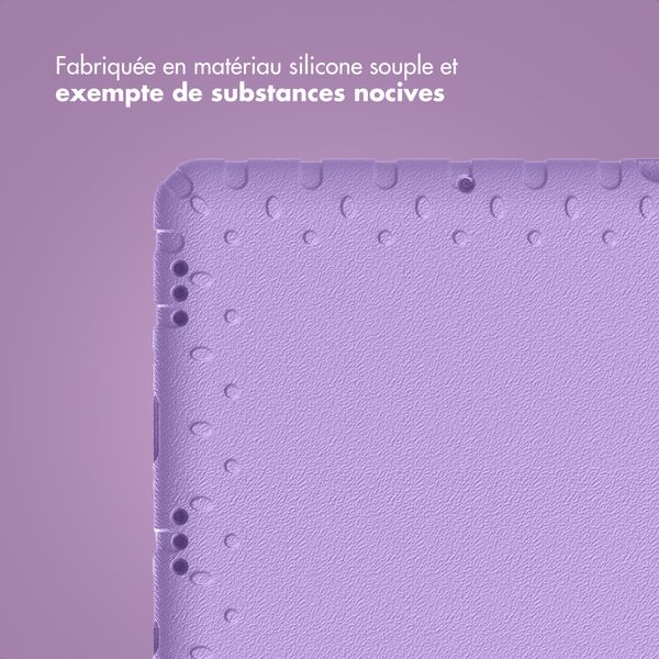 imoshion Coque kidsproof avec poignée Samsung Galaxy Tab A11 Plus / A9 Plus - Lila