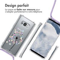 imoshion Coque Design avec cordon Samsung Galaxy S8 - Sandstone Dandelion