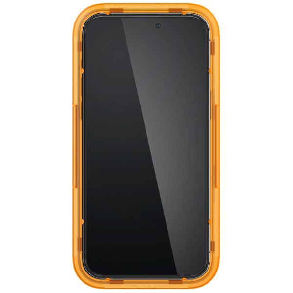 Spigen Protection d'écran en verre trempé GLAStR Fit 2 Paquets + Applicator Apple iPhone 14 Pro