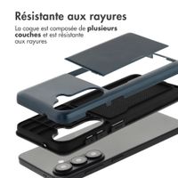 imoshion Coque arrière avec porte-cartes Samsung Galaxy S26 - Bleu foncé