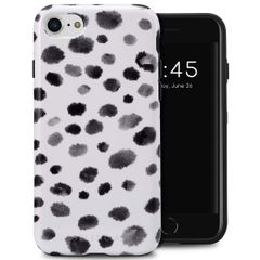 Selencia Coque arrière Vivid Apple iPhone SE (2022 / 2020) / 8 / 7 / 6(s) - Trendy Leopard