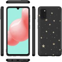 imoshion Coque Design Samsung Galaxy A41 - Etoiles / Noir