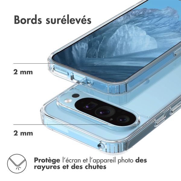 Accezz Coque Xtreme Impact Google Pixel 9 Pro - Transparent