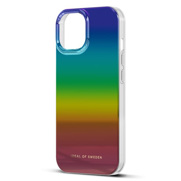 iDeal of Sweden Coque arrière Mirror Apple iPhone 13/14/15/16e - Rainbow