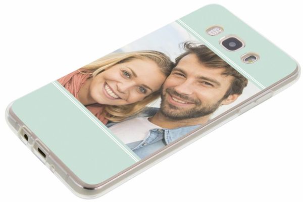 Concevez votre propre coque en gel Galaxy J7 (2016) - Transparent