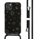 imoshion Coque design en silicone avec cordon iPhone 11 Pro - Sky Black