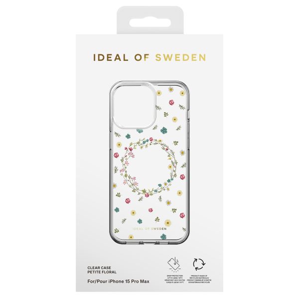 iDeal of Sweden Coque arrière Mirror Apple iPhone 15 Pro Max - Petite Floral