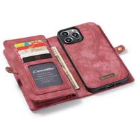 CaseMe Etui de téléphone de luxe en cuir deux iPhone 13 Pro Max